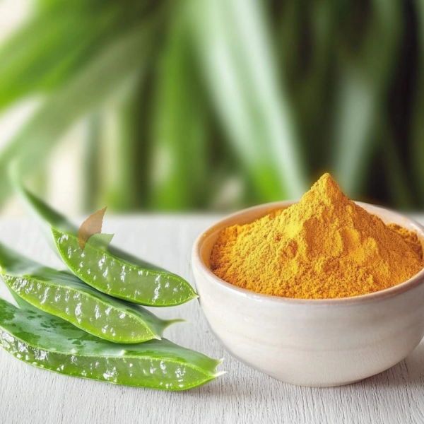 Simple Aloe Vera Turmeric Mask for Radiant Skin