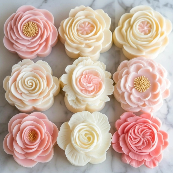 Blossom Bloom Floral Soap Bars DIY