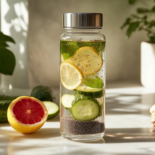 Detox Drink to Debloat Face & Lose Weight