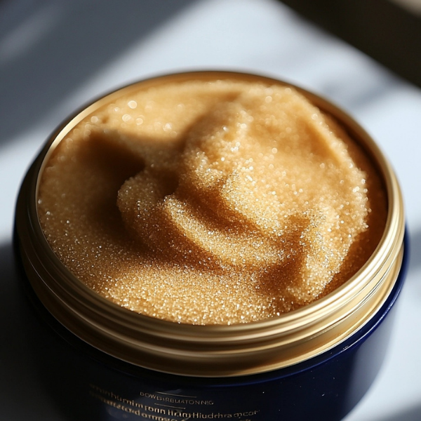 DIY Body Whitening Scrub with Moroccan Nila Powder