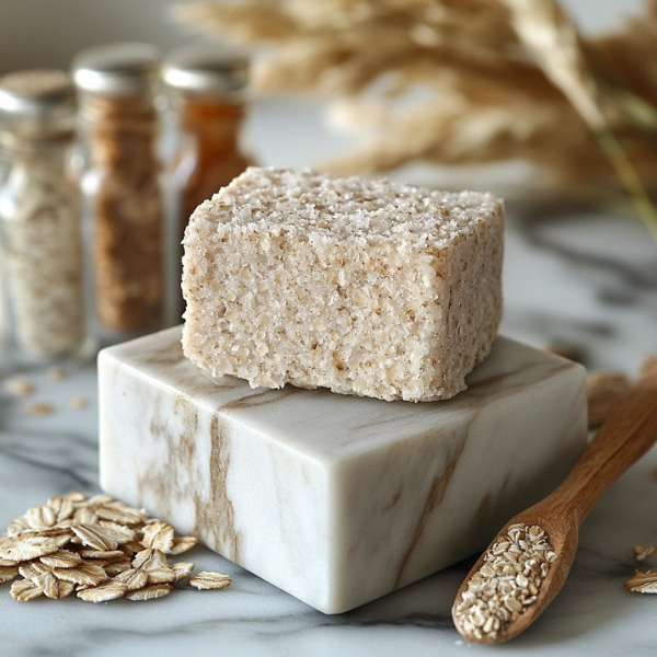 Gentle Oatmeal Scrub for Sensitive Skin