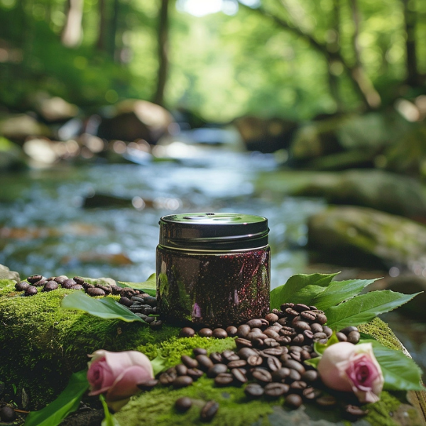 Wake Up Glowing with Coffee Gel